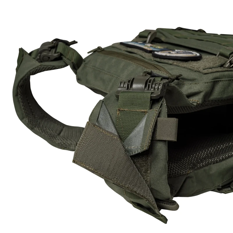 Плитоноска SVAROG PRO XL збільшена з системою швидкого скидання. Molle. Колір Олива.Фото №11