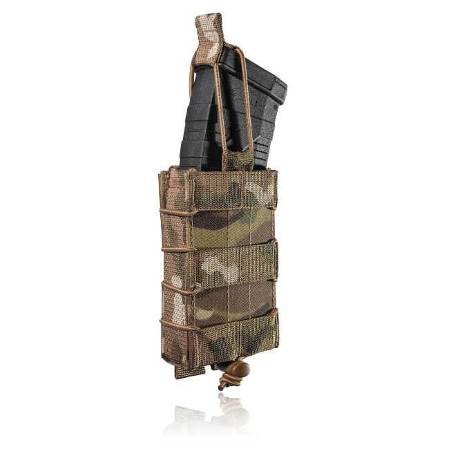 Одинарний підсумок під магазини AK\AR. Cordura 500D. Molle. Мультикам/MulticamФото №4