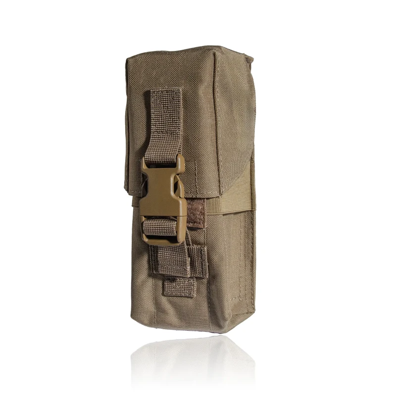 Подвійний закритий підсумок під магазини AK\AR. Cordura 500D. Molle. КойотФото №0