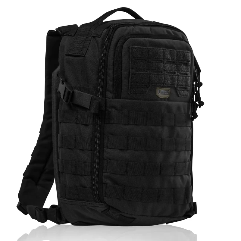 Тактичний рюкзак RAGNAR на 20л. CORDURA 500D. ЧорнийФото №5