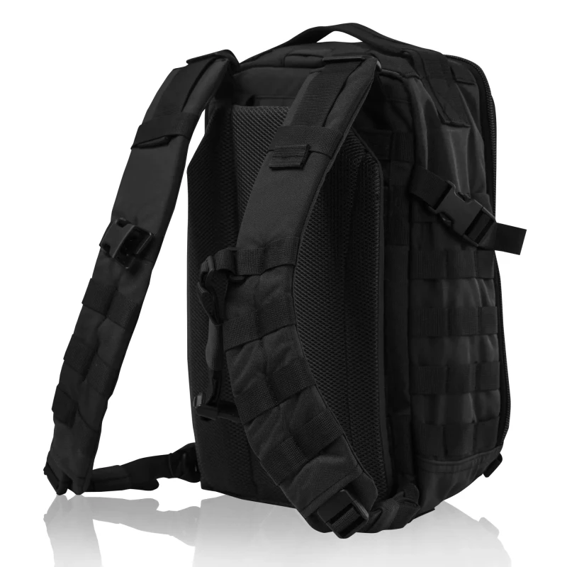 Тактичний рюкзак RAGNAR на 20л. CORDURA 500D. ЧорнийФото №1