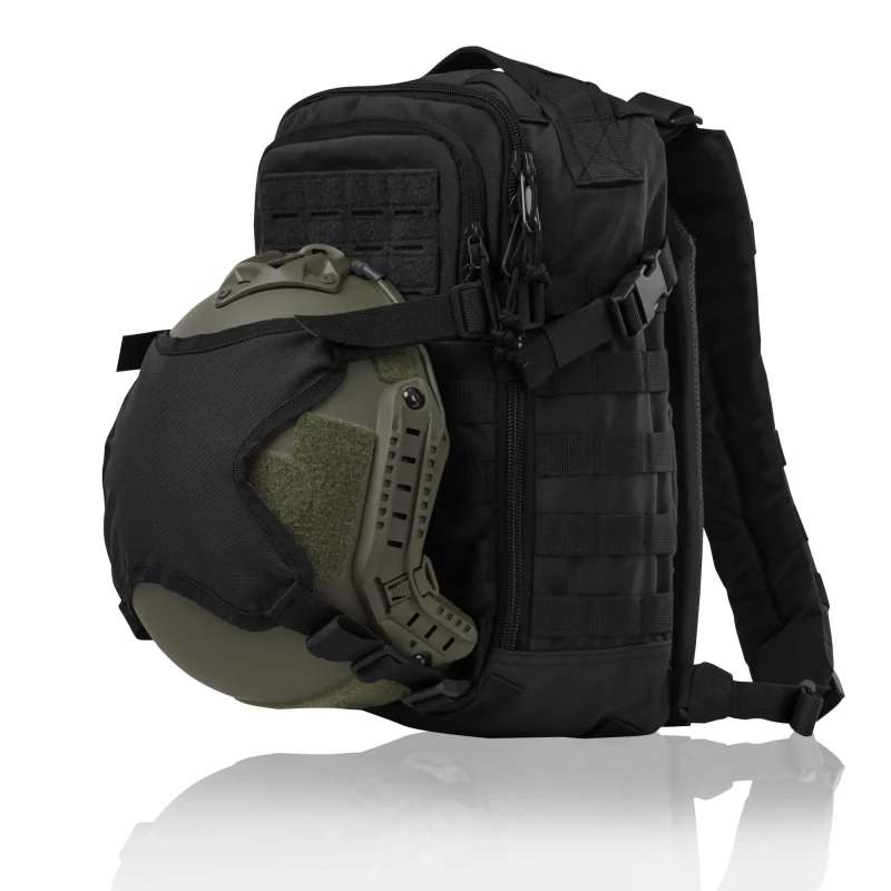 Тактичний рюкзак RAGNAR на 20л. CORDURA 500D. ЧорнийФото №0