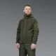 2 - Флісова тактична кофта з капюшоном. Олива. Polyester. Розмір L