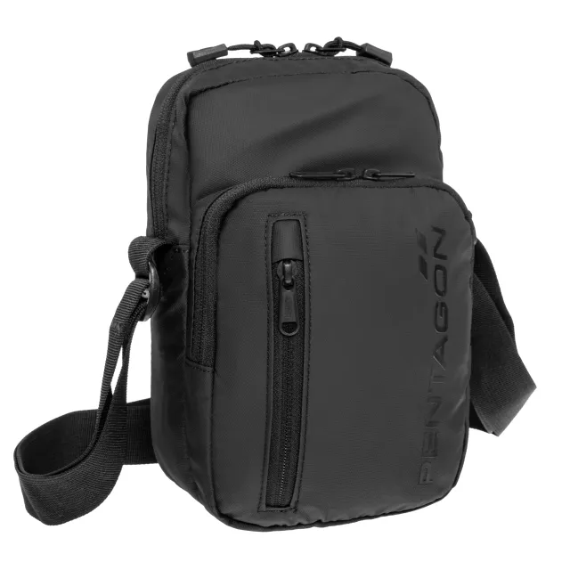 1 - Сумка через плечо Pentagon Kleos Stealth Messenger. Черный