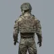 5 - Плитоноска TUR PRO Gen 2, система быстрого сброса. Molle. Цвет Пиксель. Размер XL.