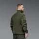 3 - Флісова тактична кофта на блискавці. Олива. Polyester. Розмір S