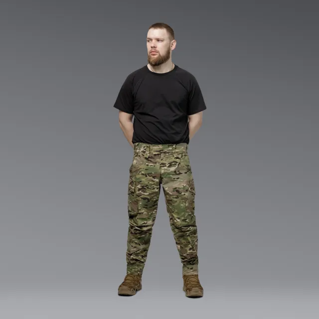 2 - Тактичні штани Battlegear Cargo. Колір Мультикам. Розмір L