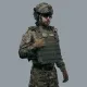 8 - Плитоноска VEPR, збільшена площа захисту. (аналог IOTV G4) Molle. Колір Олива. Розмір S