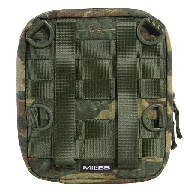 2 - Органайзер тактичний Pentagon EDC 2.0 Pouch Molle LaserCut. Камуфляж