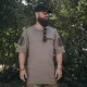 2 - Футболка Combatant Guard. Бавовна/еластан. Хакі. Розмір M