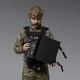 5 - Тактический коврик для сидения 2 класса защиты. CORDURA 1000D. Черный
