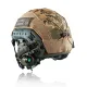 13 - Комплект: Шлем FAST TEAM WENDY 2,0 NIJ IIIA Олива + активные наушники EARMOR M32 (Олива), крепление Чебурашка Кавер Пиксель. Размер XL
