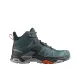 1 - Треккинговая обувь Salomon X Ultra 4 MID Gore-Tex (водонепроницаемые). Сине-зеленые. Размер 44 2/3