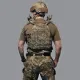 3 - Бронежилет 6-го класса (TUR PRO Gen 2). Вес 6.5 кг. (Комплект). С системой быстрого сброса. Molle. Цвет Пиксель. Размер S/M.