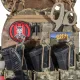 5 - Бронежилет 3-го класса (TUR PRO Gen 2). Вес 3.7 кг. (Комплект 4 подсумка). С системой быстрого сброса. Molle. Цвет Пиксель. Размер XL.