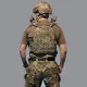 3 - Бронежилет 3-го класса (TUR PRO Gen 2). Вес 3.7 кг. С системой быстрого сброса. Molle. Цвет Пиксель. Размер XL.