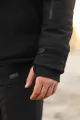13 - Куртка тактическая Softshell ХАНТЕР. Осень-Весна Черный. Размер L (48-50)