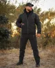 3 - Куртка тактична Softshell ХАНТЕР. Осінь-Весна Чорний. Розмір 3XL (60-62)