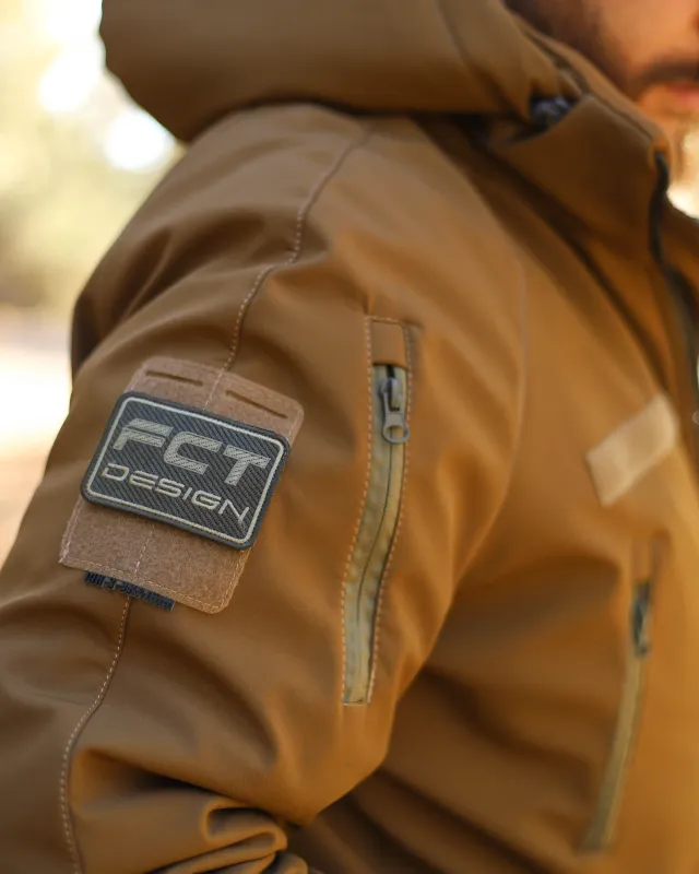 14 - Куртка тактична Softshell ХАНТЕР. Осінь-Весна Койот. Розмір 3XL (60-62)