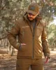 2 - Куртка тактична Softshell ХАНТЕР. Осінь-Весна Койот. Розмір 3XL (60-62)