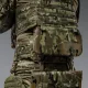 3 - Баллистическая защита поясницы 1-го класса защиты. CORDURA 1000D. Мультикам
