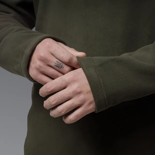 9 - Флисовая тактическая кофта Snowline Олива. Polyester. Размер: Reg/XL