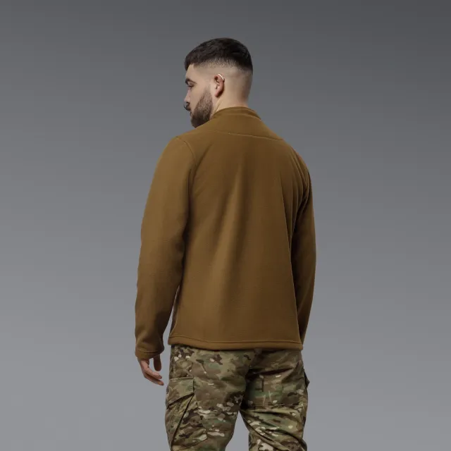 5 - Флисовая тактическая кофта Snowline Койот. Polyester. Размер: Long/L