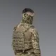 6 - Флисовый Бафф Winter Neck Пиксель. Polyester. Размер: L-XL