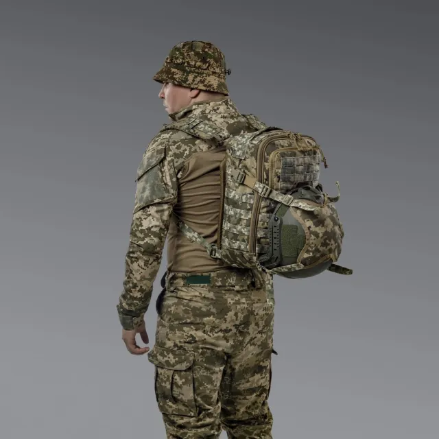 7 - Тактический рюкзак RAGNAR на 20л. Cordura 500D. Пиксель