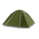 1 - Намет чотиримісний Naturehike P-Series NH18Z044-P 210T65D. Зелений