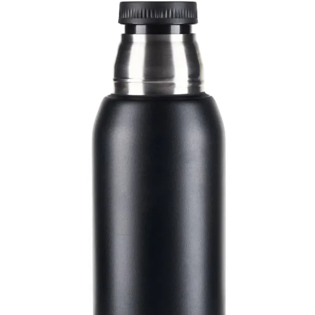 3 - Термос сталевий 1,0 л Naturehike Q-9H NH19SJ010. Чорний