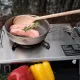 11 - Сковорідка титанова з розкладною ручкою 17 см Naturehike NH18T010-A