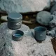 3 - Набір посуду для кемпінгу 1,8 л алюмінієвий 2 од. Naturehike CNK2300CJ0002