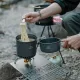 6 - Набір посуду для кемпінгу 1,8 л алюмінієвий 2 од. Naturehike CNK2300CJ0002
