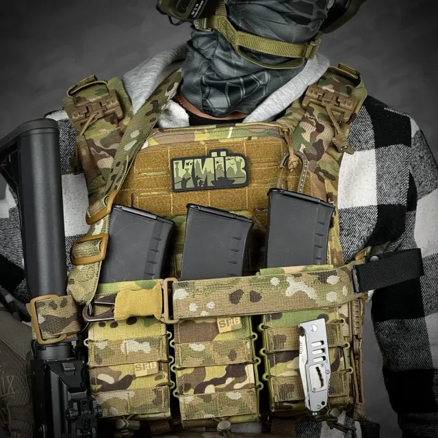 5 - Ремінь RAGNAROK TYR carbine збройовий одно/двоточковий з додатковим кріпленням. Мультикам