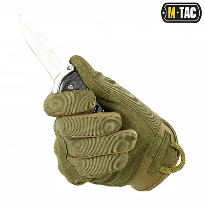 5 - Тактичні рукавички M-Tac Assault Tactical Mk.5. Олива