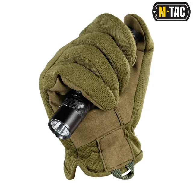5 - Тактичні рукавички M-Tac Scout Tactical Mk.2. Олива