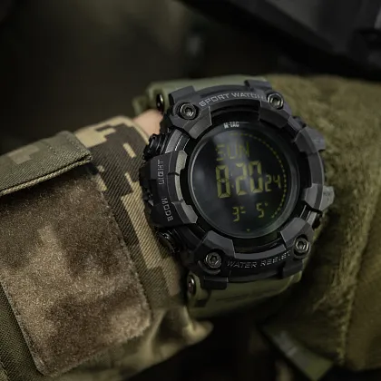 6 - Годинник тактичний 2037 Army M-Tac. Олива