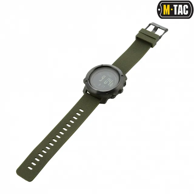 2 - Тактичний годинник мультифункціональний M-Tac. Олива