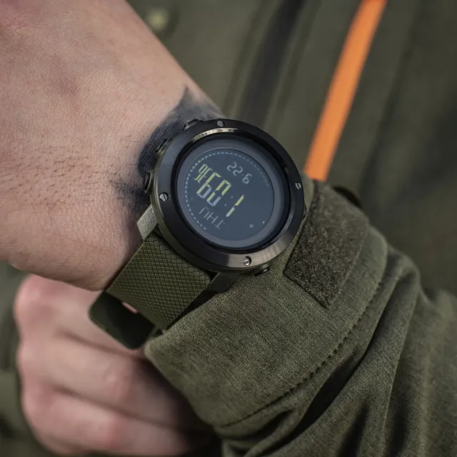 5 - Тактичний годинник мультифункціональний M-Tac. Олива
