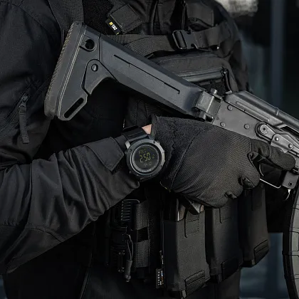 5 - Тактические часы c компасом 2095 Army M-Tac. Черный