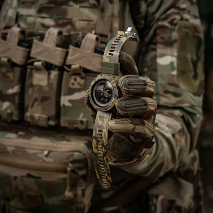 14 - Тактичний годинник з компасом 2095 Army M-Tac. Мультикам