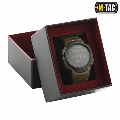 2 - Тактичний годинник з компасом M-Tac. Койот