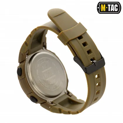 3 - Тактичний годинник з компасом M-Tac. Койот