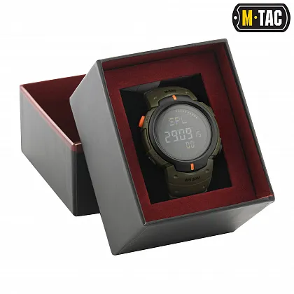2 - Тактичний годинник з компасом M-Tac. Олива