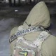2 - Ремень оружейный трехточечный RAGNAROK с широким наплечником KRAKEN carbine. Мультикам
