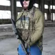 3 - Ремень оружейный трехточечный RAGNAROK с широким наплечником KRAKEN carbine. Мультикам