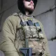 8 - Ремень оружейный трехточечный RAGNAROK с широким наплечником KRAKEN carbine. Мультикам