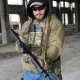 4 - Ремень оружейный трехточечный с широким наплечником RAGNAROK KRAKEN carbine. Койот