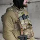 6 - Ремень оружейный трехточечный с широким наплечником RAGNAROK KRAKEN carbine. Койот